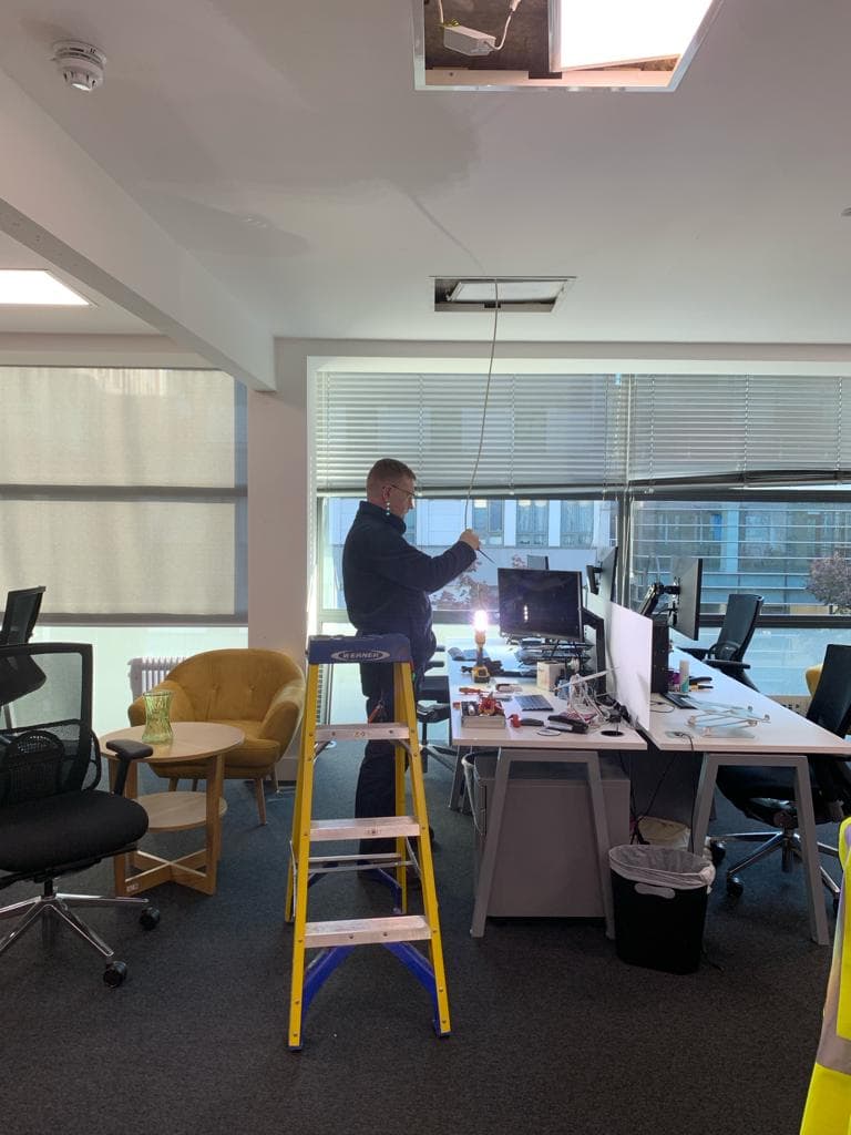 LED light and driver replacement in a commercial unit
